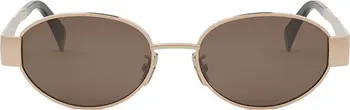 CELINE Triomphe 54mm Oval Sunglasses | Nordstrom | Nordstrom