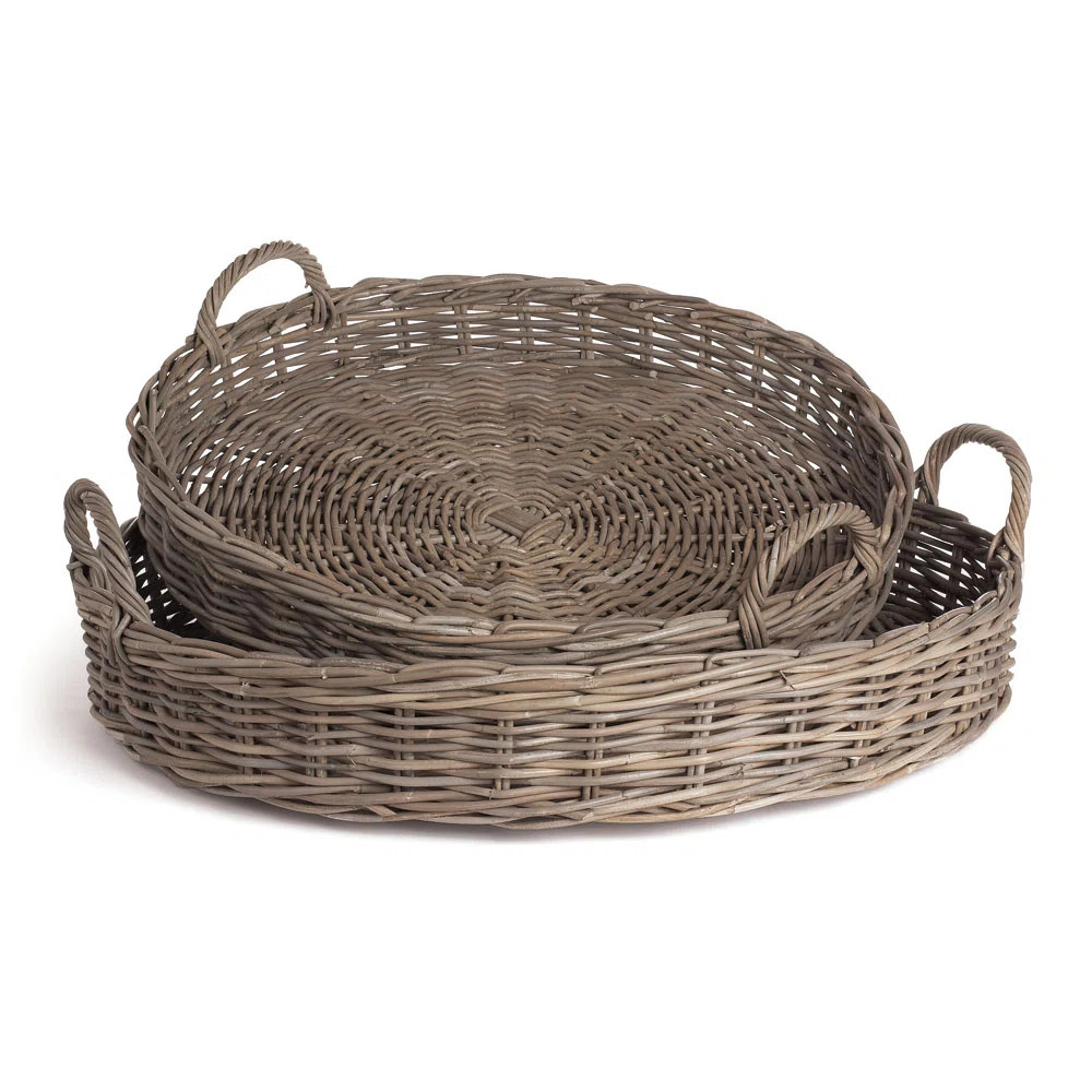 Normandy 2 Piece Low Basket Set (Set of 2) | Perigold