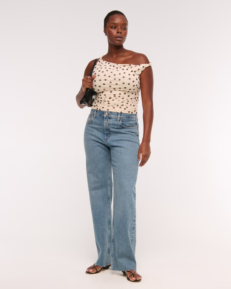 High Rise 90s Relaxed Jean | Abercrombie & Fitch (US)