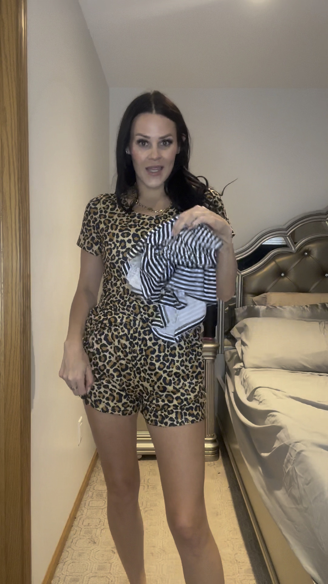 Double the comfort, double the style: Ekouaer 2 Pack Pajamas Sets for Women 🌟 Elevate your loungewear game with these comfy PJs sets featuring a short sleeve top with shorts. Experience luxury relaxation in Ekouaer's Striped & Leopard designs, perfect for your cozy nights in!

Join me as I showcase these must-have pajamas on TikTok! Get ready to fall in love with the quality, comfort, and chic appeal of Ekouaer Lounge Sets. Upgrade your sleepwear collection and step into a world where style meets comfort effortlessly. 💫🐆 #EkouaerPajamas #2PackPajamaSets #ComfyLoungewear #StripedAndLeopard #LuxuryComfort #PajamaGoals #FashionAndComfort #TikTokFashion #LoungewearLove

#LTKfindsunder100 #LTKsalealert #LTKtravel