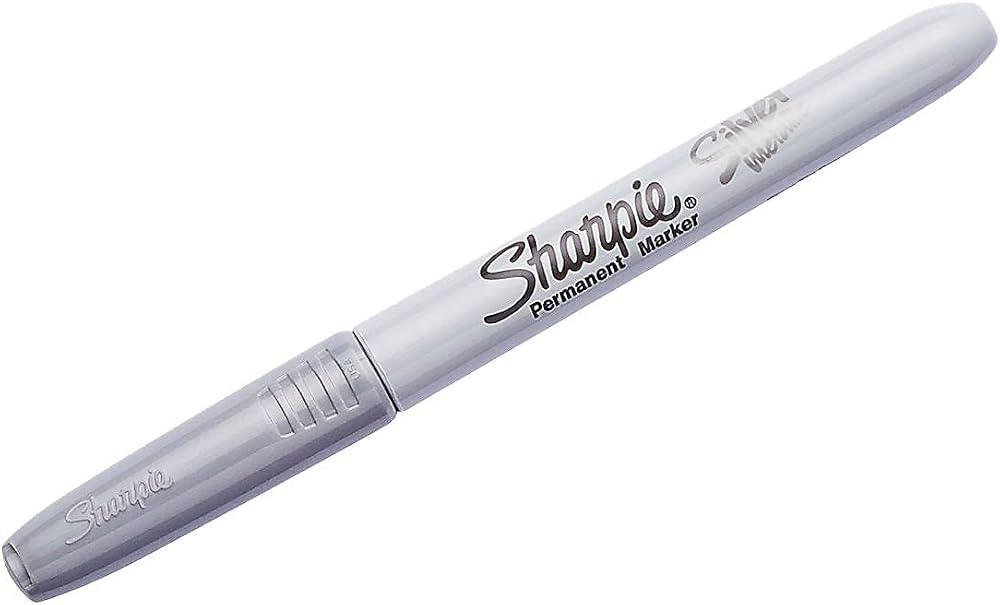 Sharpie Metallic Fine Point Permanent Markers 2/Pkg-Gold & Silver | Amazon (US)