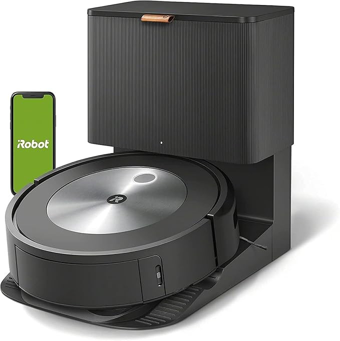 iRobot Roomba j7+ (7550) Self-Emptying Robot Vacuum – Avoids Common Obstacles like Socks, Shoes... | Amazon (US)