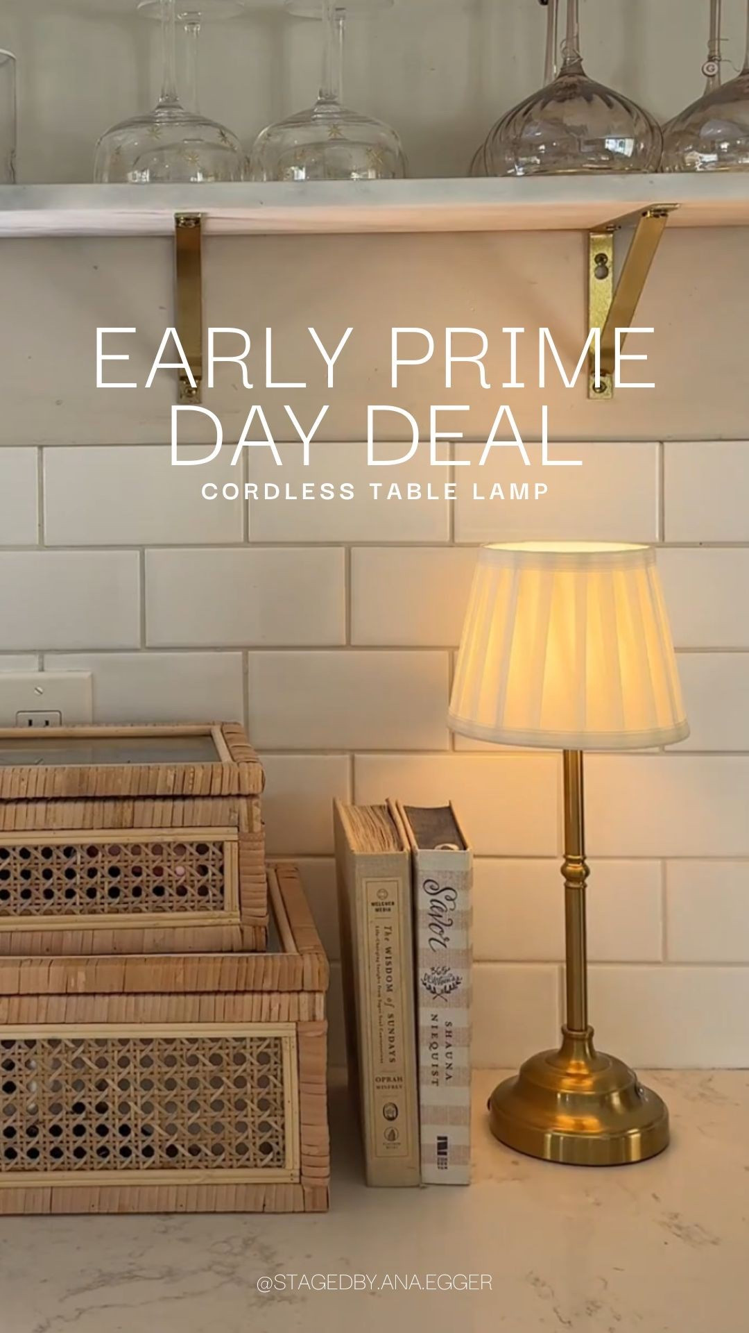 My favorite way to style my tabletops is with these cordless lamps 💡 I linked one on sale early for Amazon Prime Day starting tomorrow! 

#LTKSaleAlert #LTKStyleTip #LTKHome