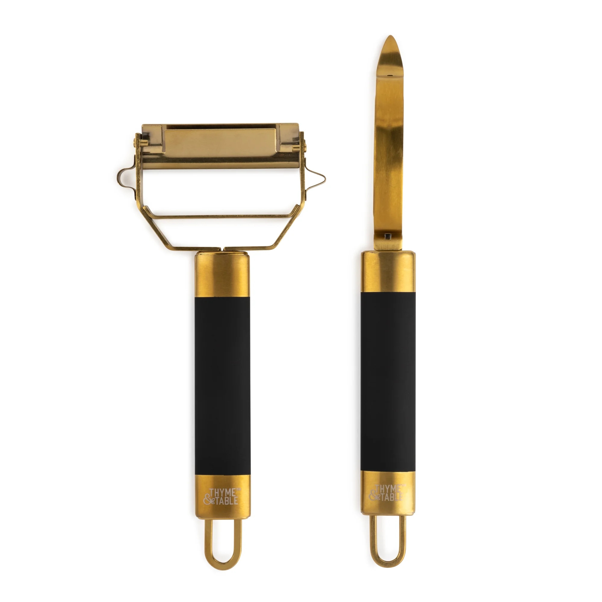 Thyme & Table Stainless Steel Vegetable Peeler, 2-Pack | Walmart (US)