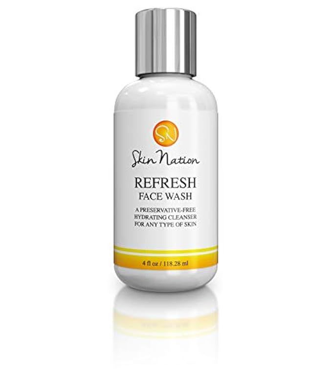 Refresh Face Wash | Purifying Honey & Hydrating Coconut Milk Facial Cleanser | with Organic Natural  | Amazon (US)