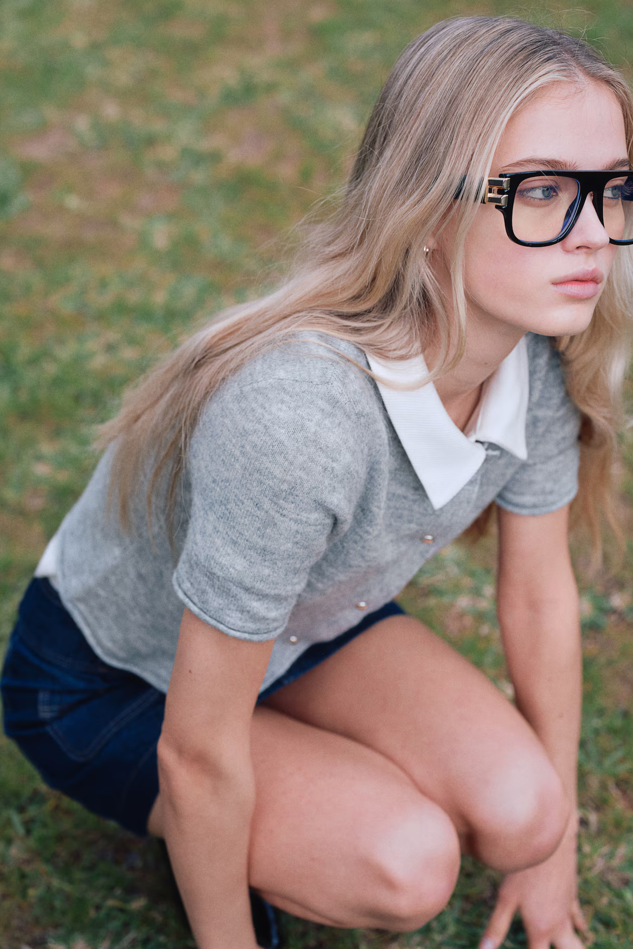 Short-sleeved fine-knit cardigan | H&M (UK, MY, IN, SG, PH, TW, HK)