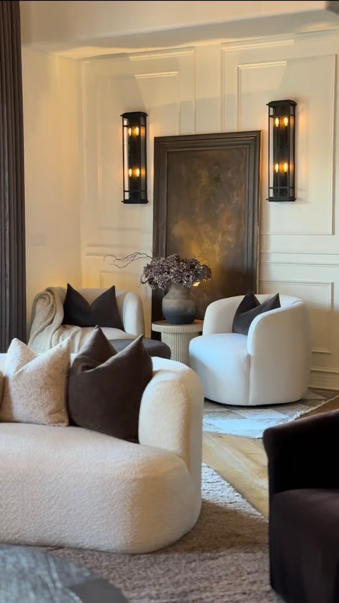 Creating a cozy corner is one of the easiest ways to make a space feel intentional. A pair of moody swivel barrel chairs, soft textures, and a simple ombré vase instantly add depth and warmth. It’s that modern, cozy look that makes a room feel styled without feeling overdone, and almost every piece is from Amazon.

moody modern living room
swivel barrel chairs
cozy corner decor
ombre vase decor
modern neutral home decor ✨
Summerthompsonstyless

#LTKHome