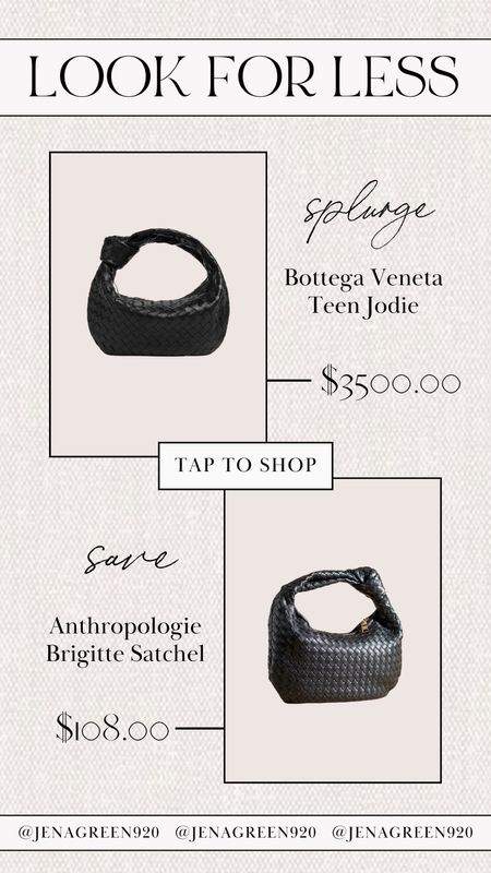 Bottega Veneta Look for Less | Bottega Luxe for Less | Designer Look for Less | Satchel Bag | Splurge vs Save | Save vs Splurge

#LTKsalealert #LTKstyletip