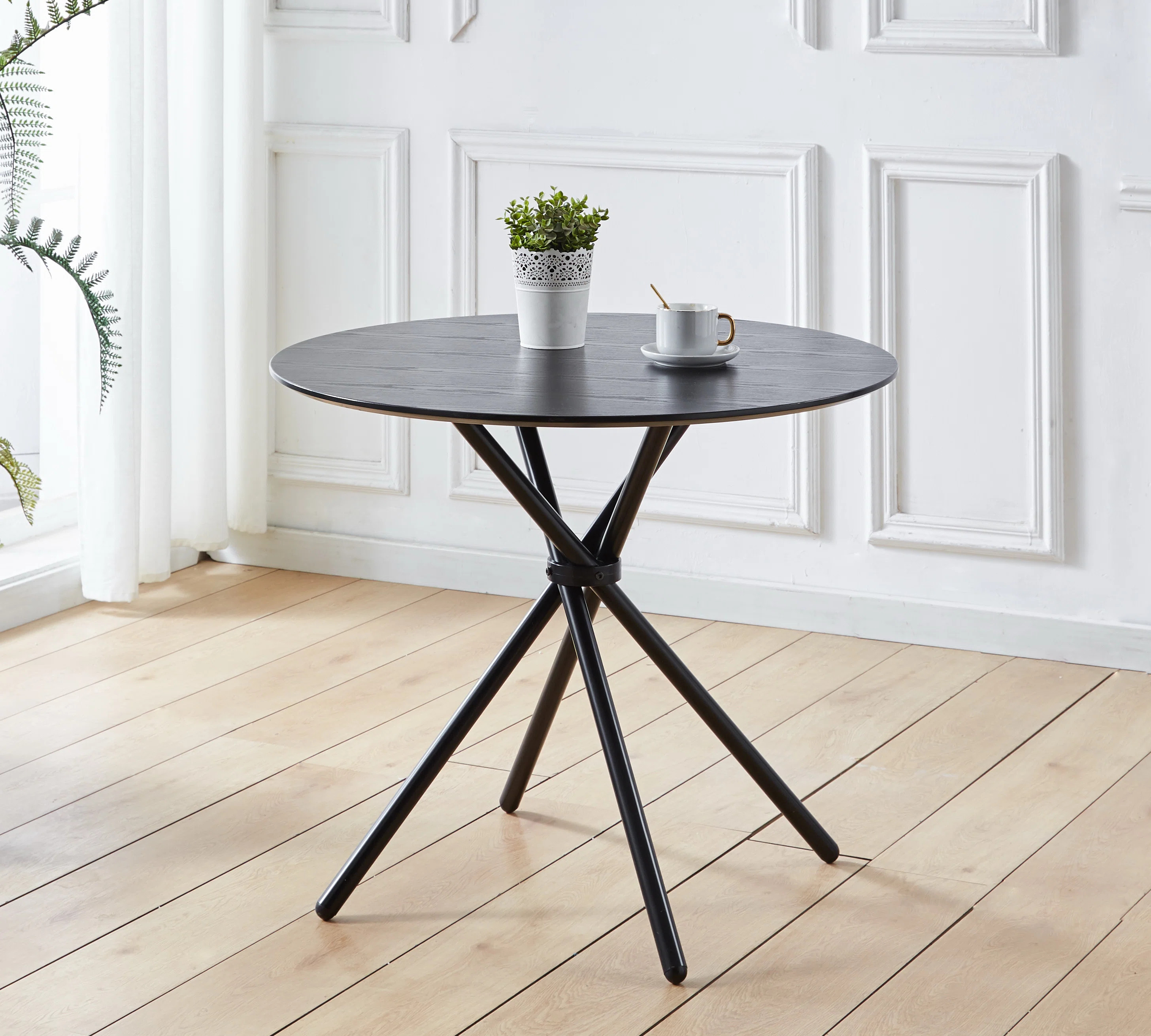 Mose Round 90Cm Dining Table | Wayfair UK