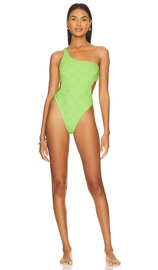 In My Moment One Piece in Neon Green | Revolve Clothing (Global)