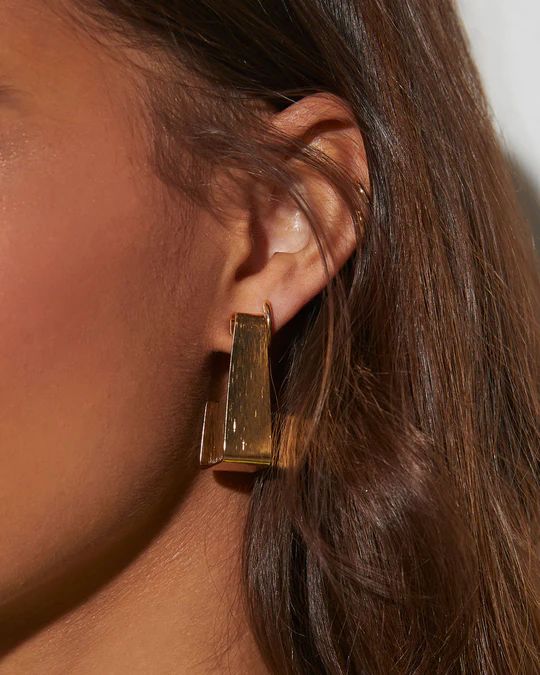 Sleek Square Hoop Earrings | VICI Collection