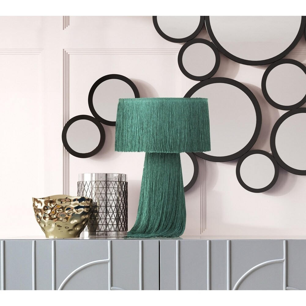 Atolla Emerald Tassel Table Lamp | Bed Bath & Beyond