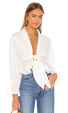 Lovers and Friends Ash Top in Ivory from Revolve.com | Revolve Clothing (Global)