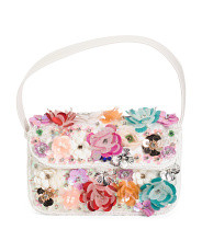 Beaded Floral Shoulder Bag | Handbags | Marshalls | Marshalls