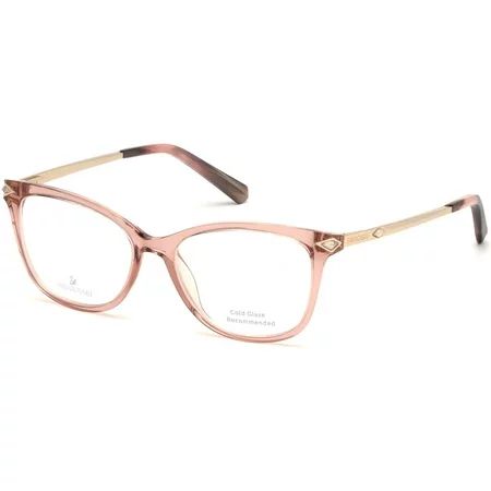 Swarovski SK 5284 Eyeglasses 072 Shiny Pink | Walmart (US)