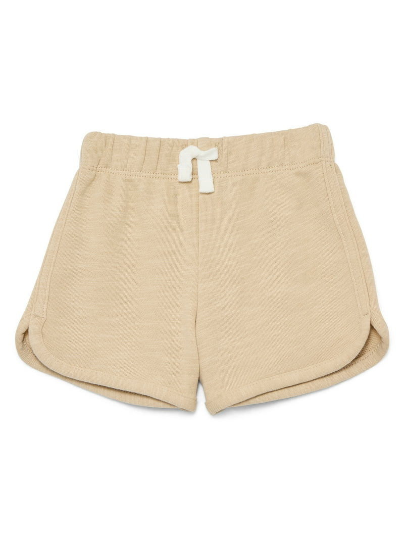 Wonder Nation Baby Boys French Terry Drawstring Shorts, Sizes 0M-24M | Walmart (US)