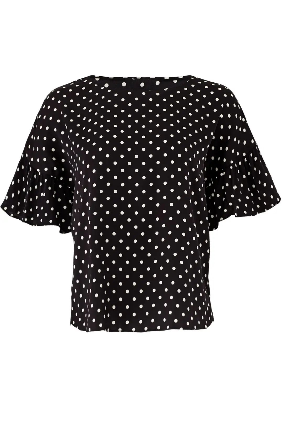 Slate & Willow Polka Dot Blouse | Rent The Runway