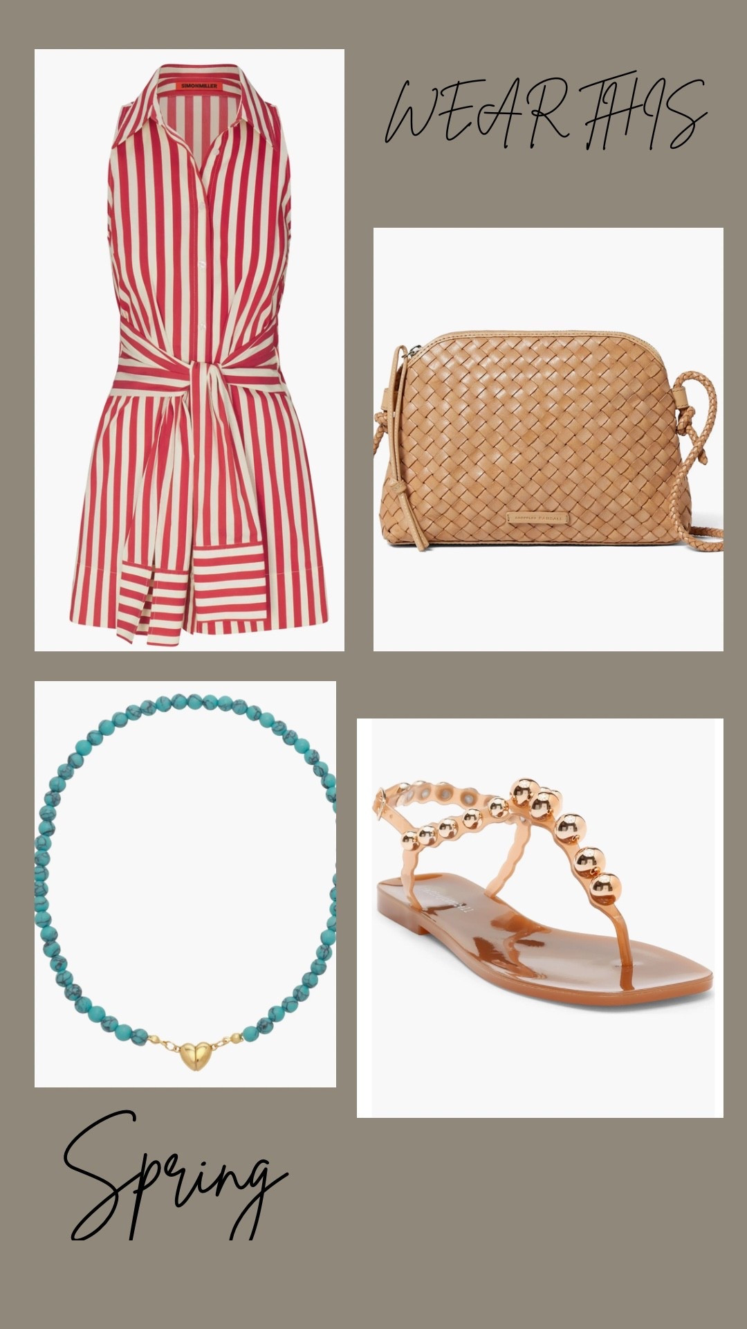 Spring outfit
Spring dress 
Spring vacation outfit
Jelly sandals 

#LTKSeasonal