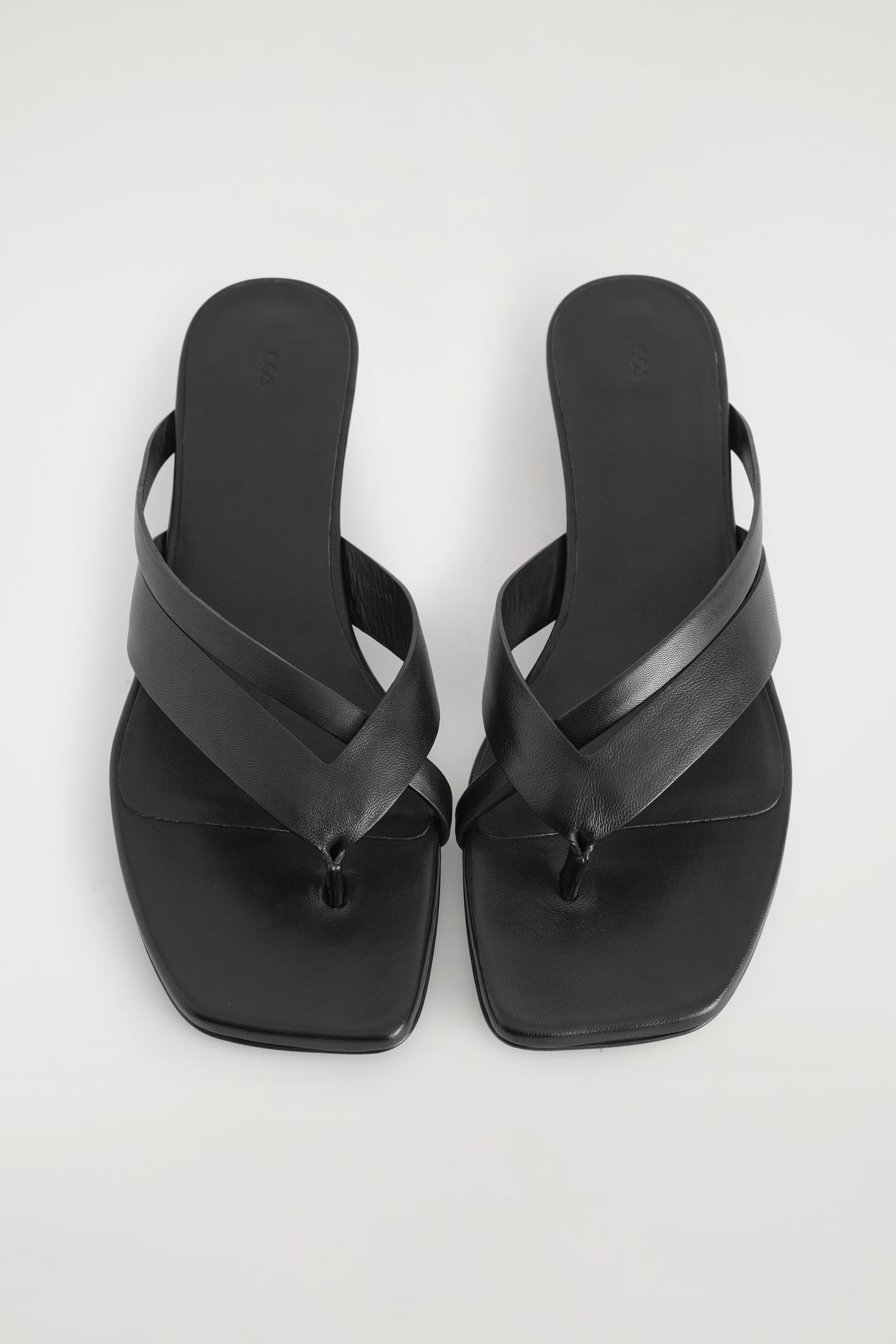CROSSOVER-STRAP KITTEN-HEEL SANDALS | COS (EU)