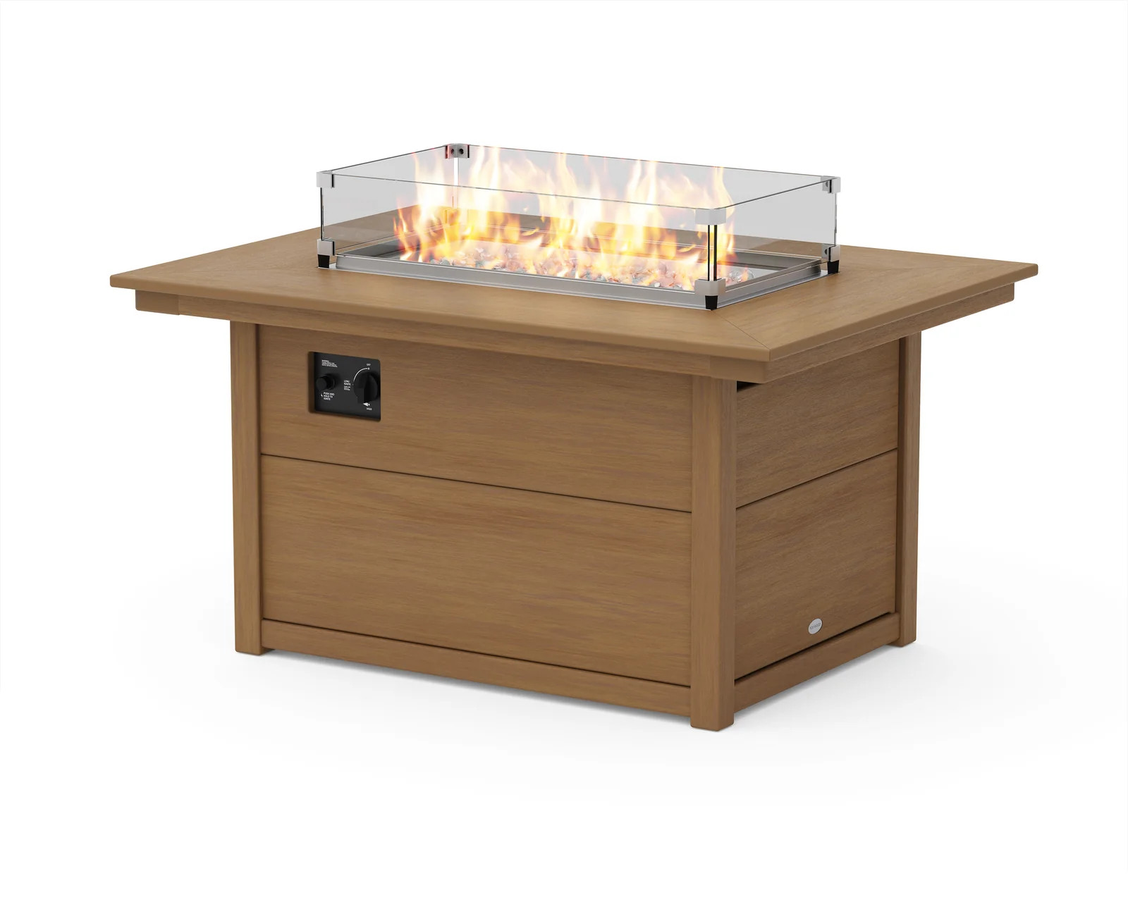 Rectangle 34" X 46" Fire Pit Table | POLYWOOD