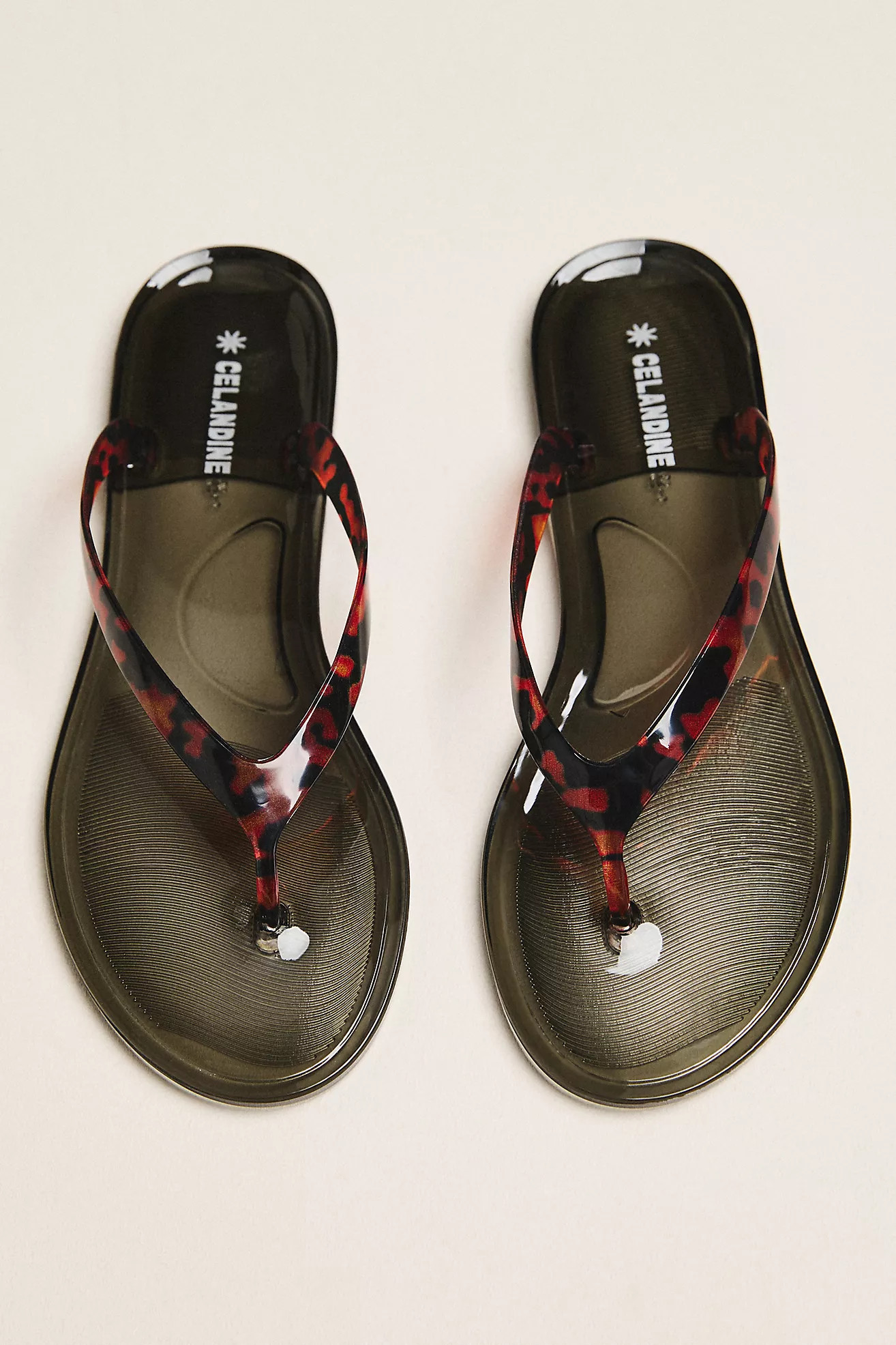 Celandine Jelly Flip Flops | Anthropologie (US)