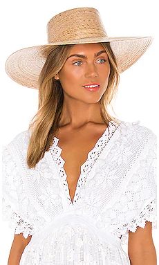 Palma Wide Fedora in Natural | Revolve Clothing (Global)