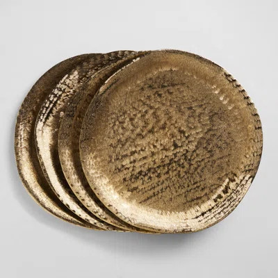 Zadia Brushed Metal Charger Plate | Wayfair North America