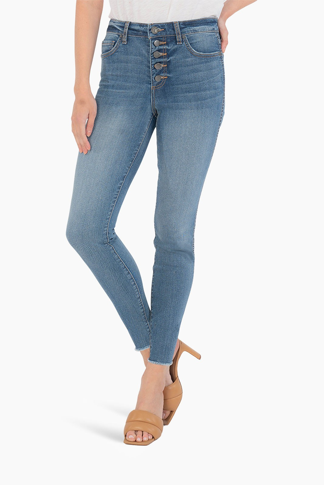 Kut From The Kloth  Connie High Rise Fab Ab Ankle Skinny | Evereve