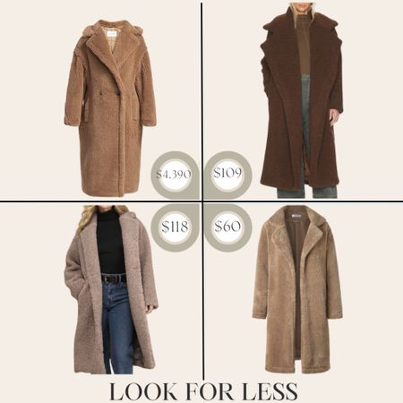 Classy Sherpa coat that can be worn as a dress coat or every day! A few different price points depending on your budget.




#LTKSeasonal #LTKstyletip