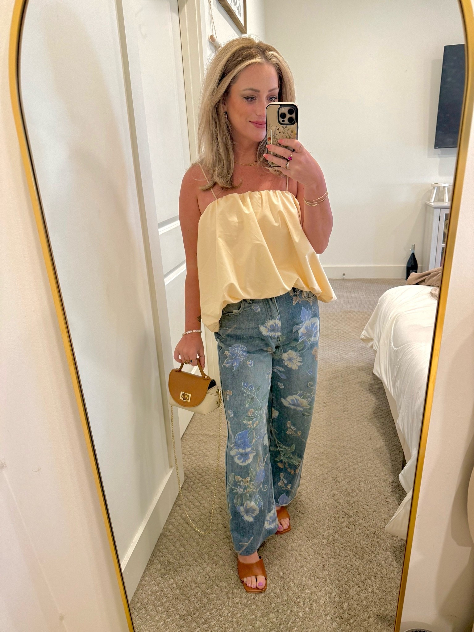 Florals for spring 🌼 

Size up in the jeans x 2!

#LTKootd #LTKOver40 #LTKPetite