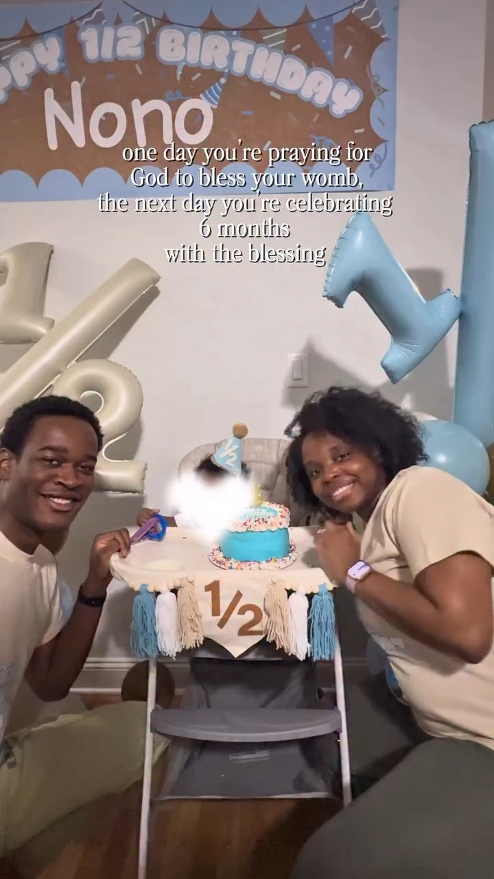 🥹🩵🤍

#firsttimeparents #6months #babyboy #halfbirthday

#LTKU #LTKSaleAlert #LTKBump