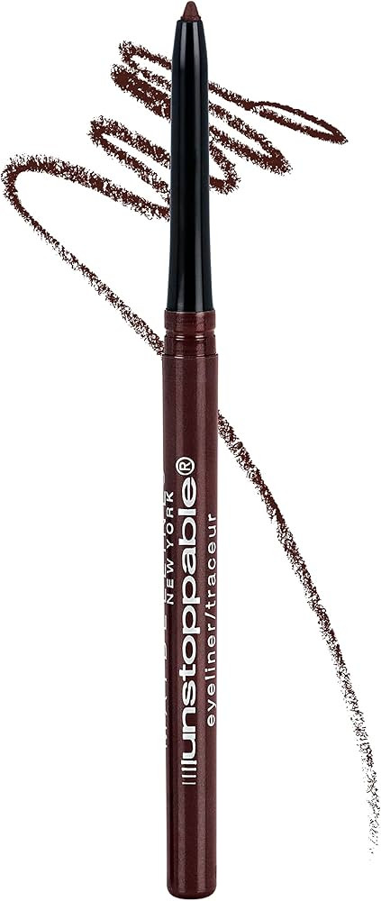 Maybelline Unstoppable Waterproof Mechanical Brown Eyeliner, Cinnabar, 1 Count | Amazon (US)
