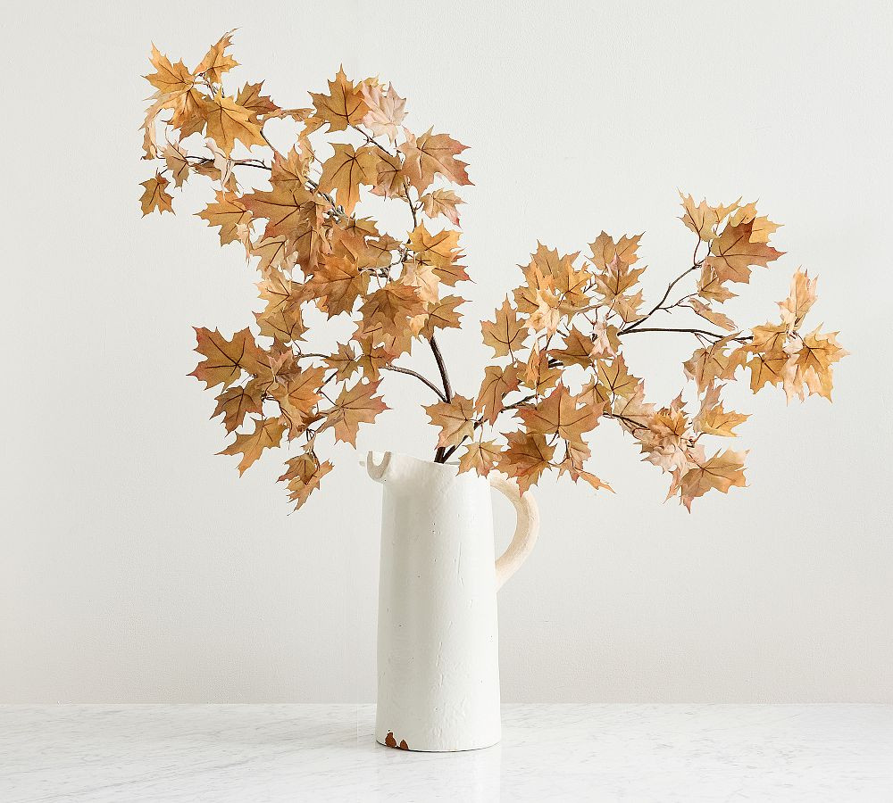 Faux Oversized Golden Maple Branch | Pottery Barn (US)