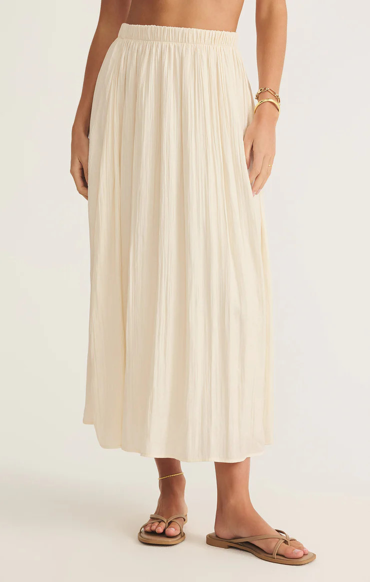 Nicoline Crinkle Midi Skirt | Z Supply