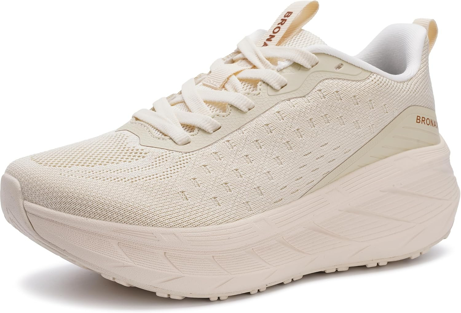 BRONAX Womens High-Impact Cushion Thick Sole Wide Toe Box Shoes S600 | Amazon (US)