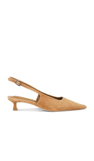Tony Bianco Crush Slingback Pump in Taupe. Size 7.5. Also in 5, 6, 6.5, 7, 10. | Revolve Clothing (Global)