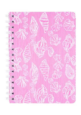 Lilly Pulitzer Rousseau Pink Cute as Shell Mini Notebook | Belk