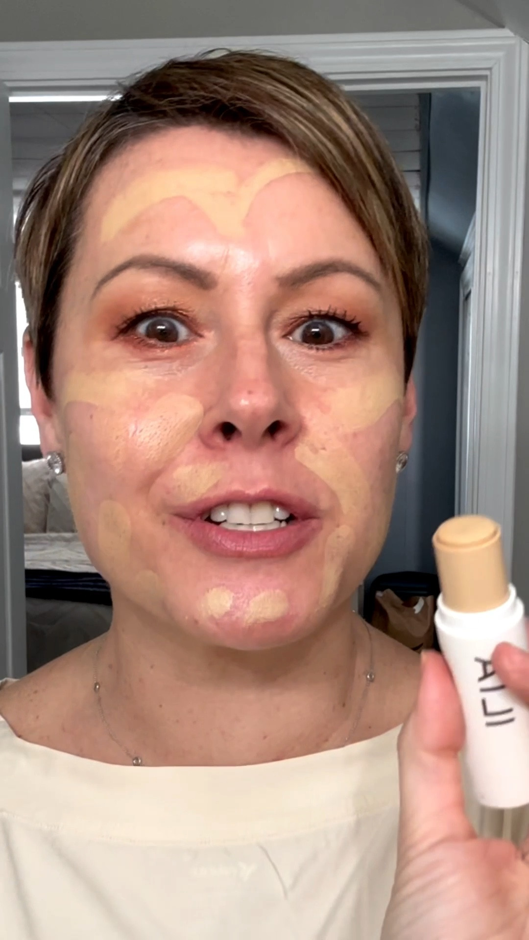 Coverage + a skin like finish 🌟 

The Ilia Skin Rewind Blurring Foundation gives me a soft blur with just the right amount of coverage. 

Easy, everyday, and looks like me, just better 🩷



#LTKgrwm #LTKBeauty #LTKOver40