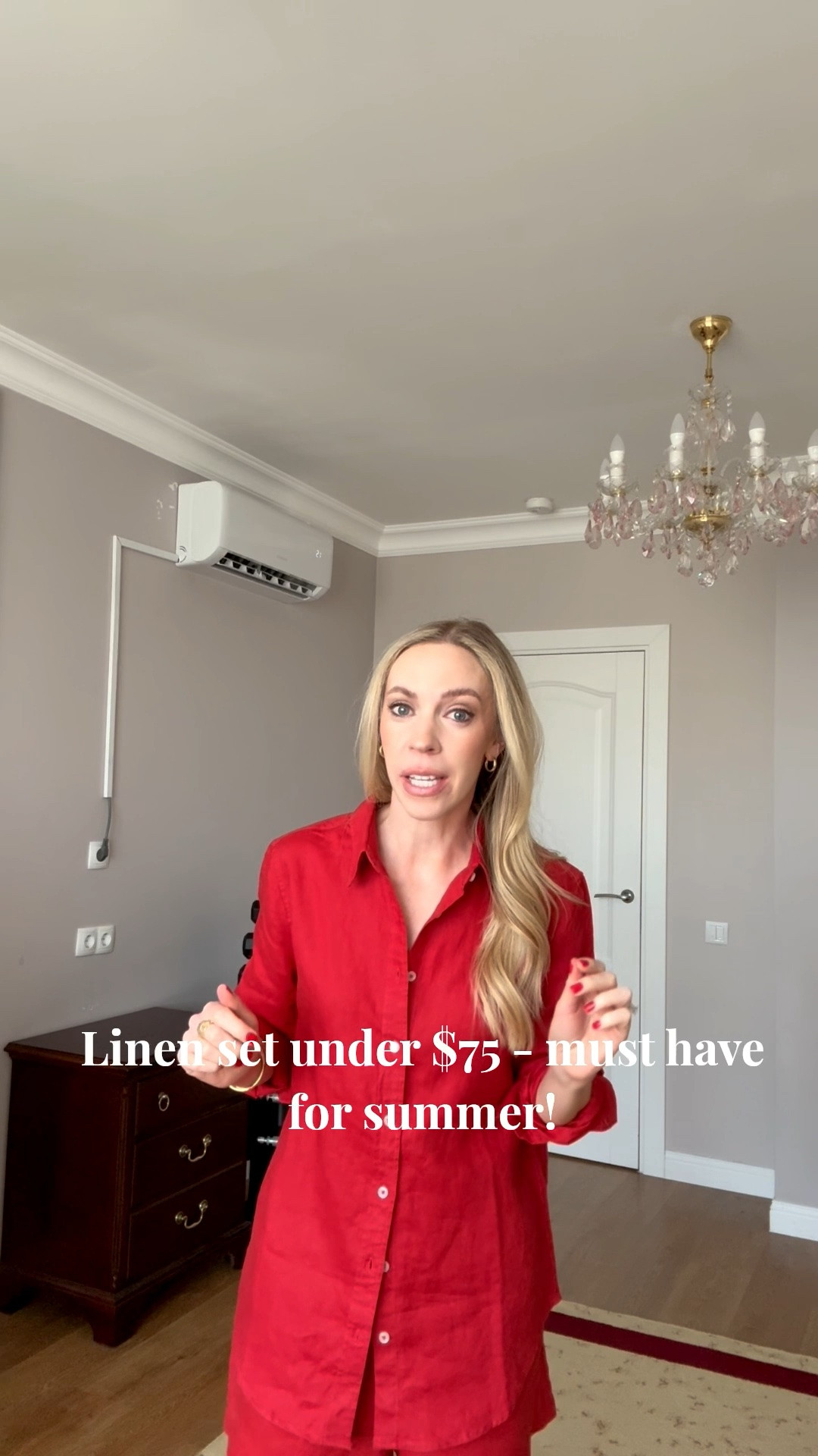 @Quince Linen set under $75 - this is the one you’ll wear all summer long! So comfy and chic! Wearing S in the shirt and XS in the shorts

#LTKSeasonal #LTKTravel #LTKSaleAlert