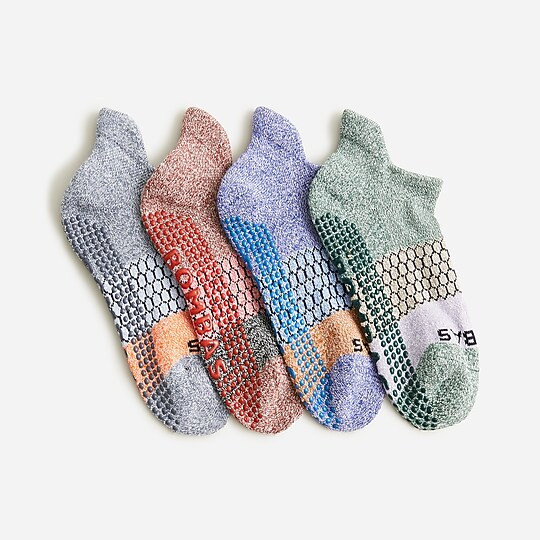Kids' Bombas triblock gripper socks four-pack | J. Crew US