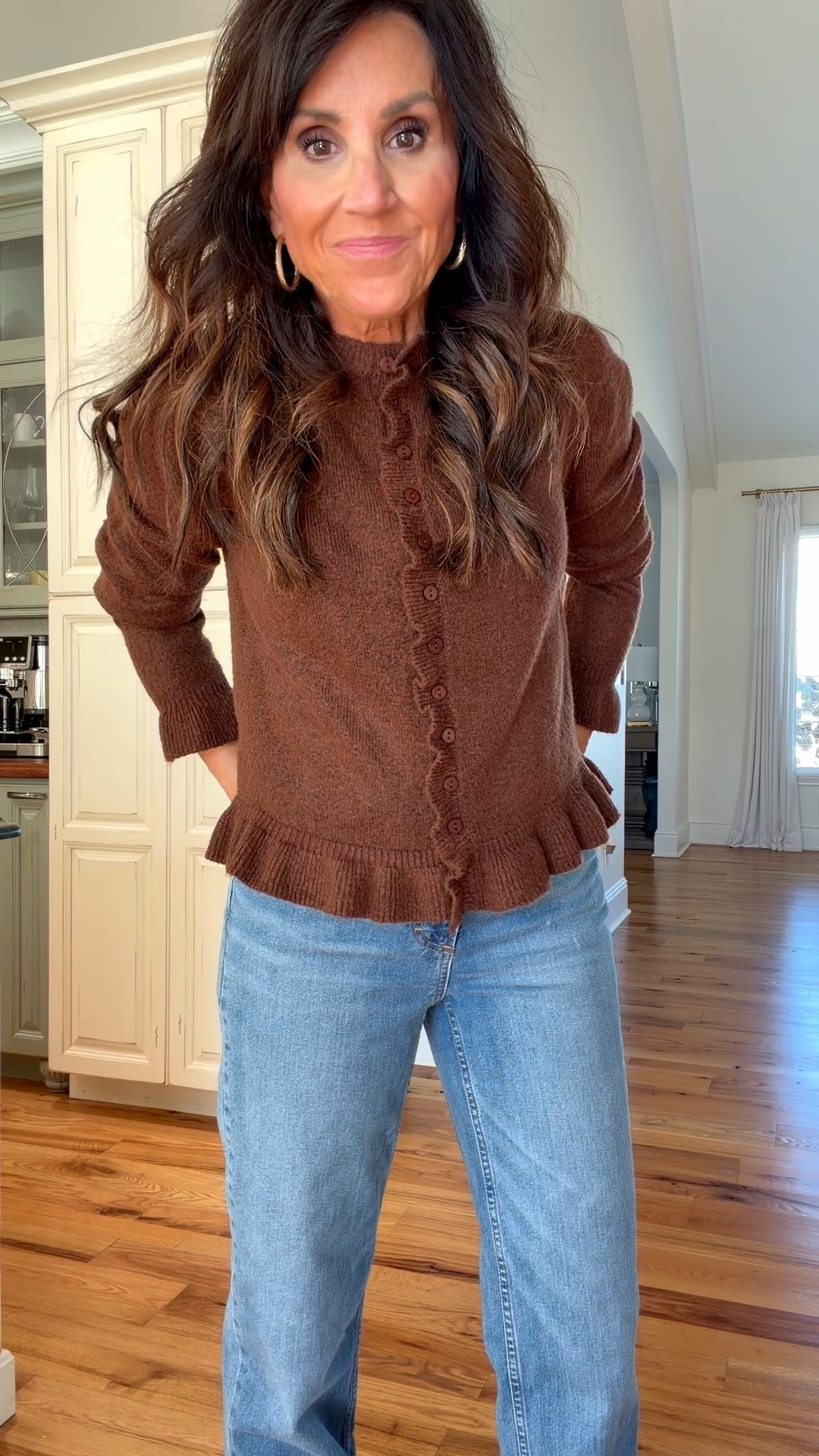 WHAT I’M WEARING
Cardigan - small
White Tank Top - Small
Denim - 4, regular length

#LTKOver40 #LTKSeasonal