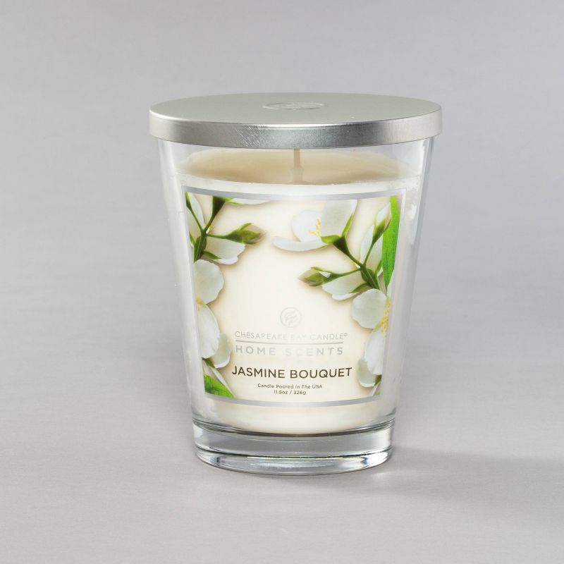 Jar Candle Jasmine Bouquet - Home Scents by Chesapeake Bay Candle | Target