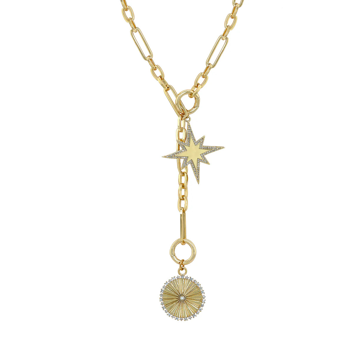SALE Charm Lariat Necklace | Jennifer Miller Jewelry