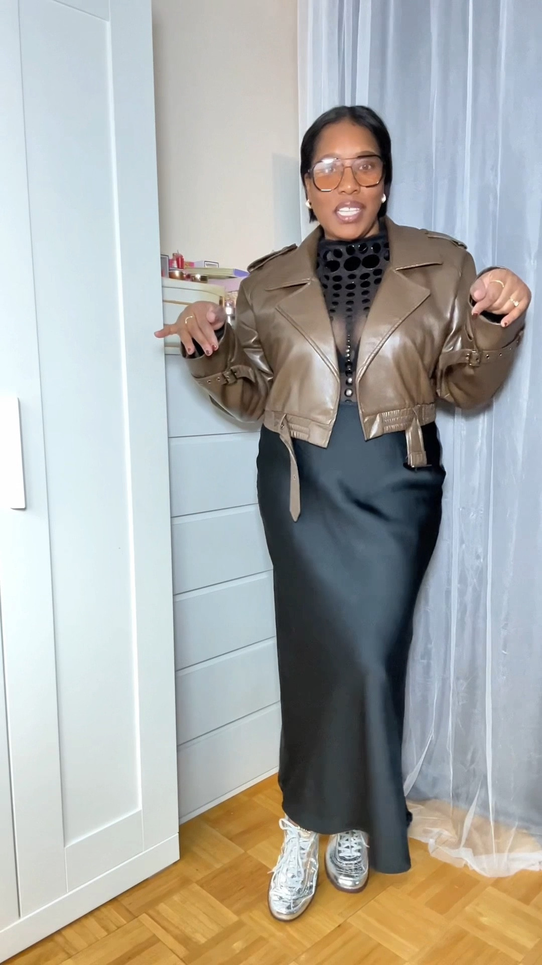Comfortable and casual will always be my signature look and Akira never disappoints!
Whether you are headed to the store, hanging with your girls or pampering yourself, these pieces allow you to it all!

Akira jacket | Target skirt | Zara sneakers
Casual outfit | casual chic | comfortable and cute 

#LTKootd #LTKMidsize