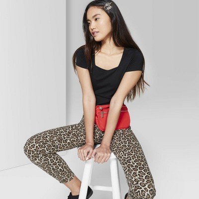 Women's Short Sleeve Square Neck T-Shirt Wild Fable™ | Target