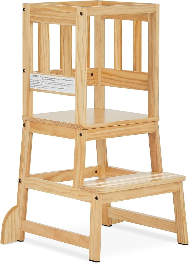 Dream On Me 2-in-1 Funtastic Tower and Step Stool, Easy to Assemble, Multi-Purpose Stool with Non... | Amazon (US)
