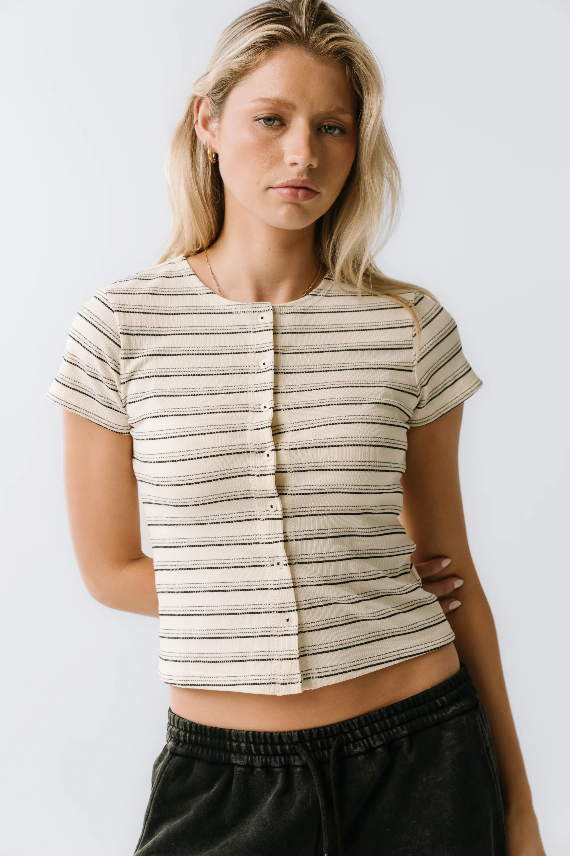 Monty Striped Top | Böhme US