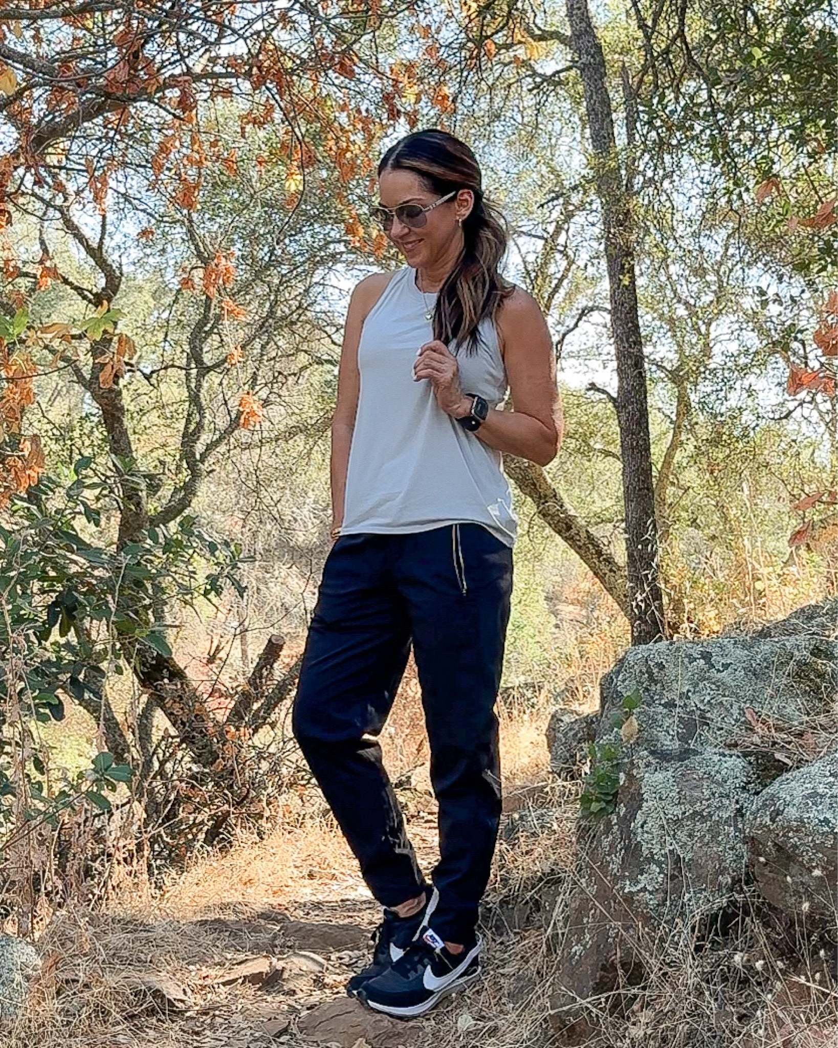 Athleta is having a flash sale and my favorite Trekkie is line is included!  The Trekkie  North High Rise Joggers come in Petite, regular, & tall lengths. I’m 5’1”, 108lbs. I wear size Petite 0/XXS And the ease is tank is lightweight & breathable. I’m wearing an XS in in snowfall blue. @Athleta
#ad #Athleta #PowerOfShe 


#LTKSaleAlert #LTKFitness #LTKActive