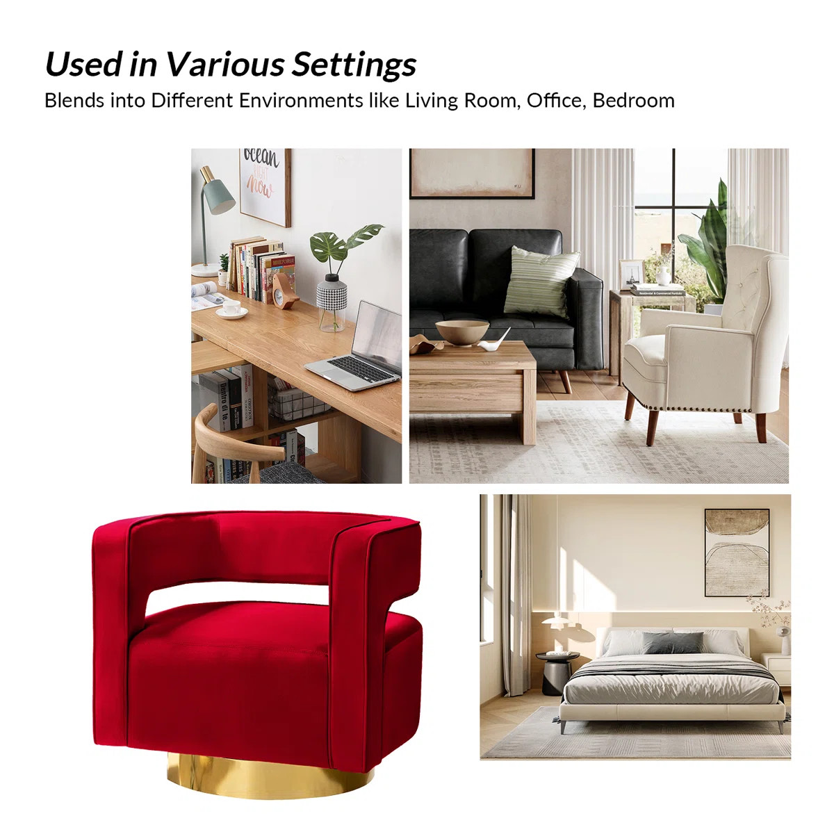 Alson 29.5'' Wide Velvet Swivel Barrel Chair (Set of 2) | Wayfair North America
