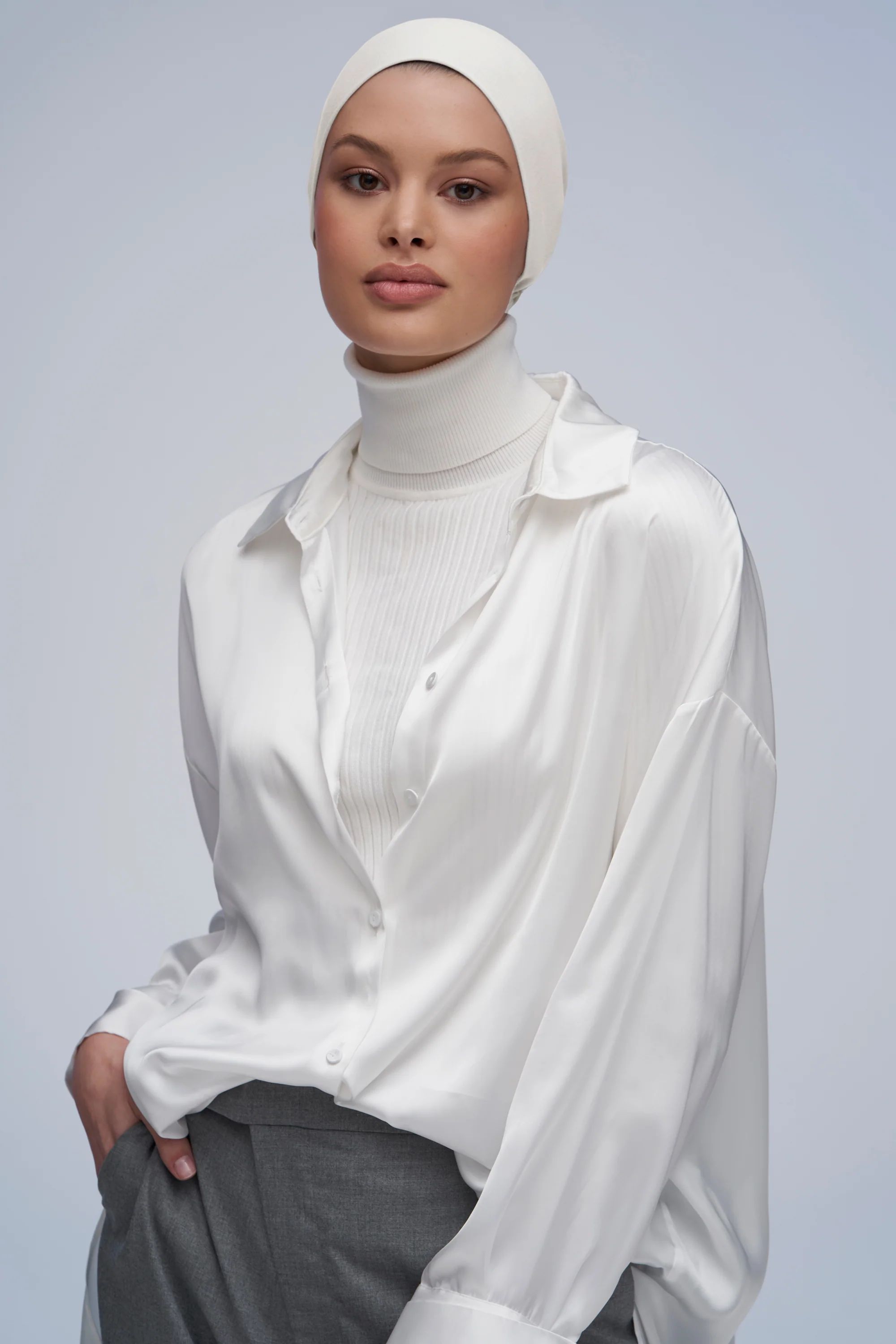 Classic Underscarf - Ivory | Haute Hijab